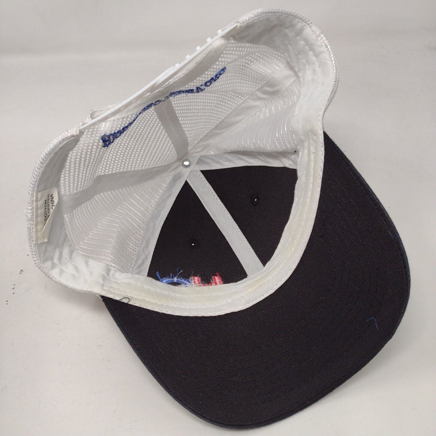 HG Higher Grounds Snapback Mesh Back Trucker Hat Black OSFA Colorblock