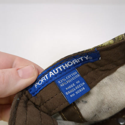 The Snell Group Strapback Hat Camouflage One Size Adjustable Port Authority