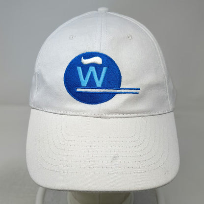 Hit Wear White Baseball Cap One Size Strapback Toothbrush Dental Logo Hat