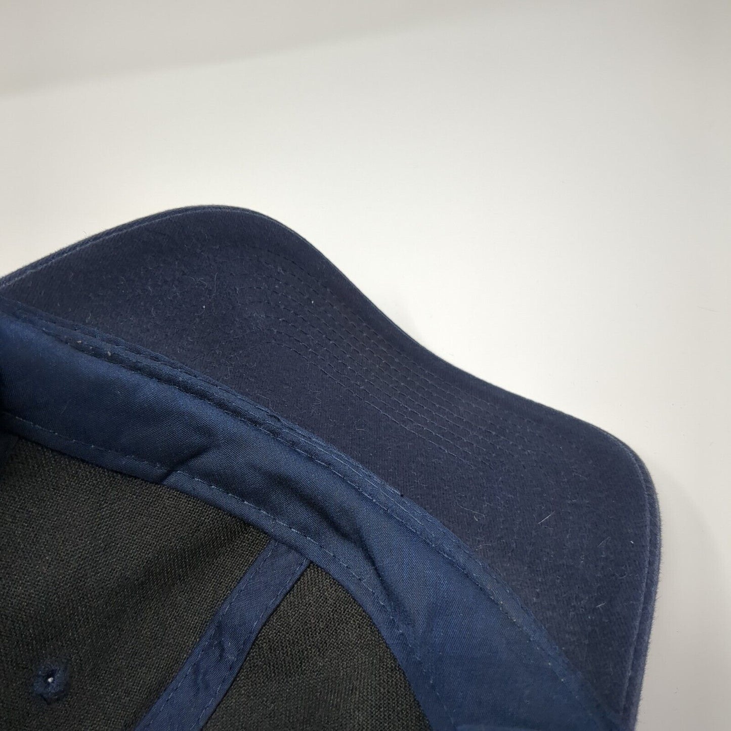 George Strapback Hat Blue One Size Adjustable Vented Holes 6 Panel Blank