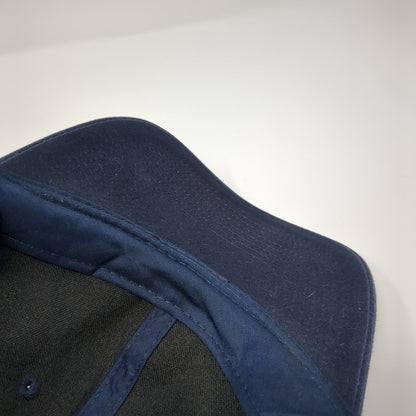 George Strapback Hat Blue One Size Adjustable Vented Holes 6 Panel Blank
