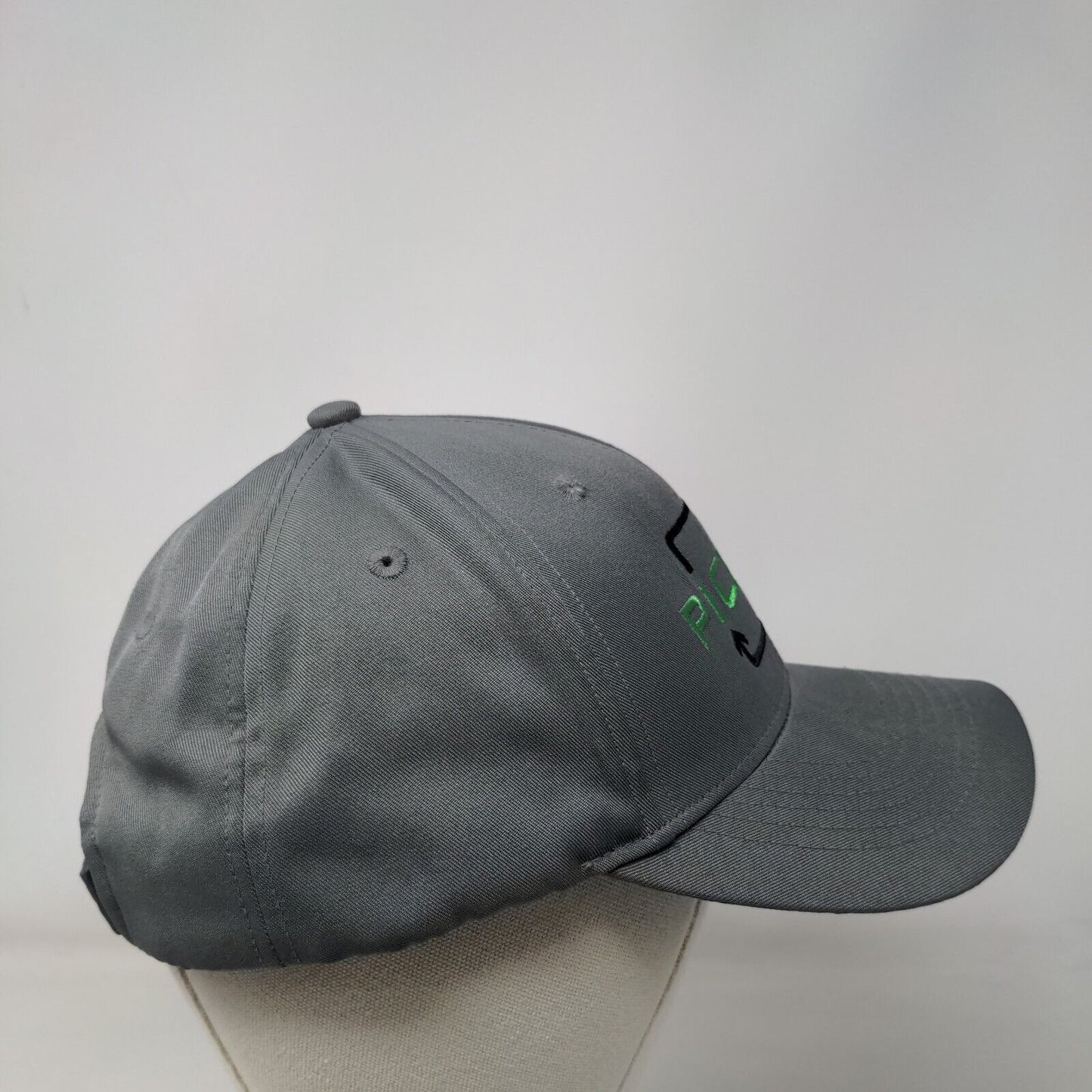 Pickup Strapback Hat Gray One Size Adjustable Embroidered 6 Panel