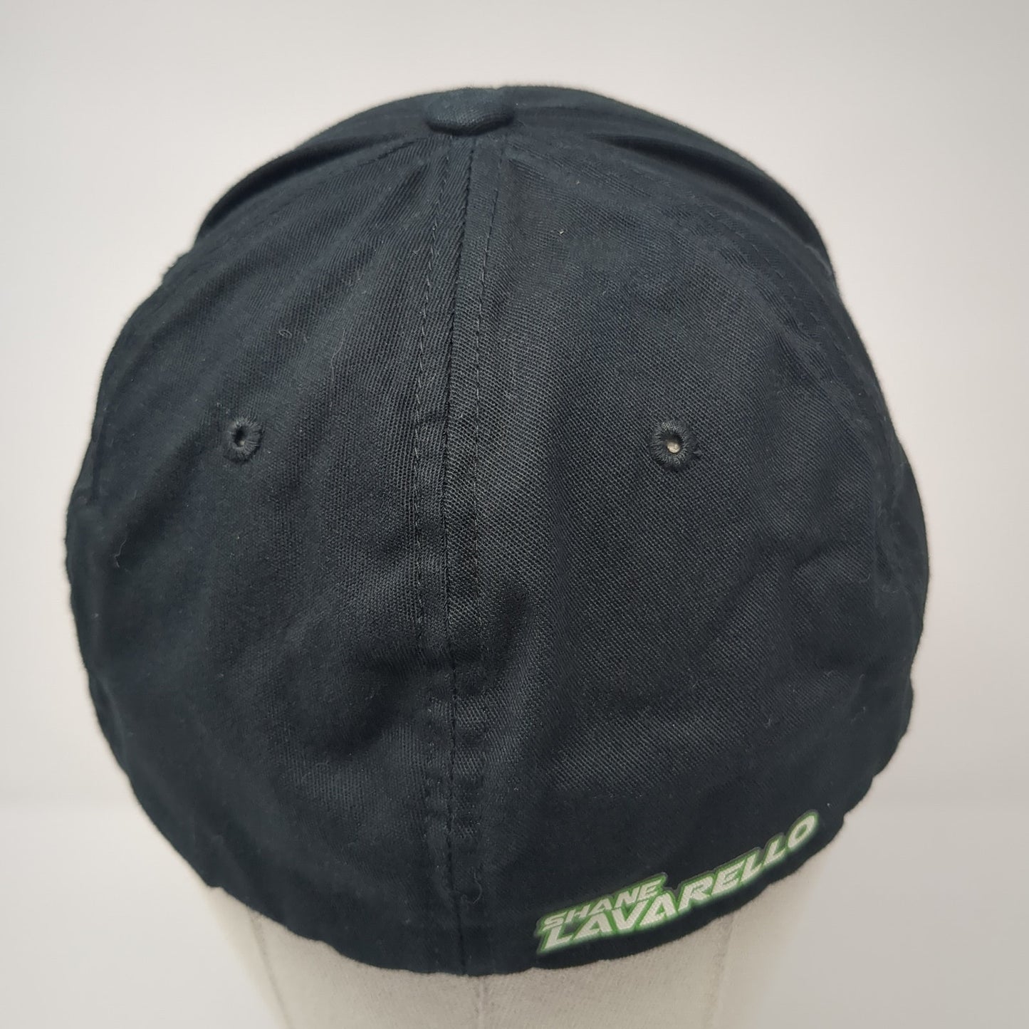 Tekno Action Hobbies Shane Lavarello Fitted Hat Black XL Flexfit Yupoong