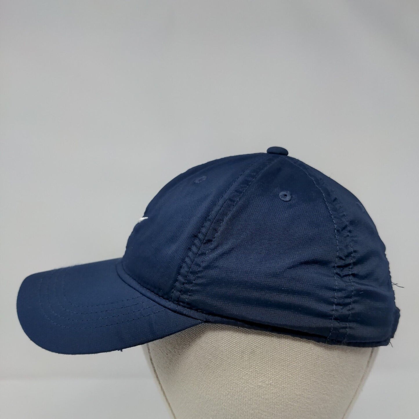 Nike Swoosh Strapback Hat Blue Child Adjustable Just Do It Dri-Fit