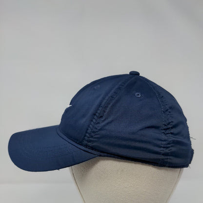 Nike Swoosh Strapback Hat Blue Child Adjustable Just Do It Dri-Fit