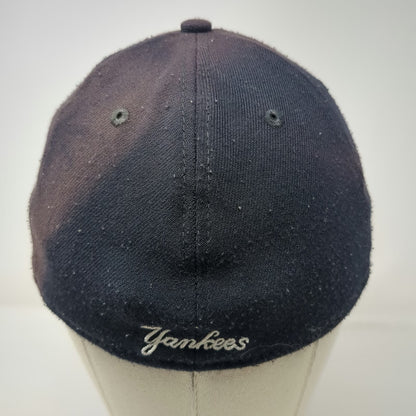 New York Yankees MLB New Era Baseball Cap Blue L 39THIRTY Stretch Fit NY Logo