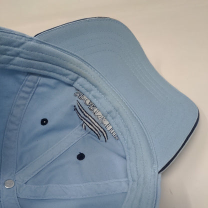 Sports Club It Feels So Good To Belong Strapback Hat Blue One Size Embroidered