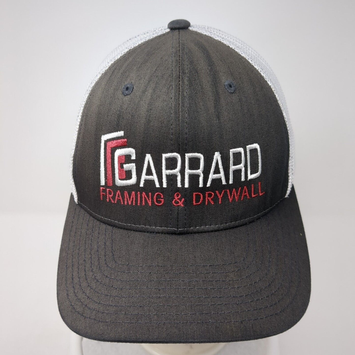 Garrard Framing & Drywall Fitted Trucker Hat Multicolor S/M Mesh Back Richardson