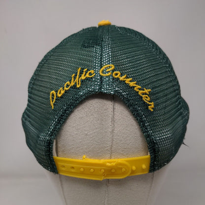 Pacific Counter Snapback Trucker Hat Multicolor OS Adjustable Mesh Back Pukka