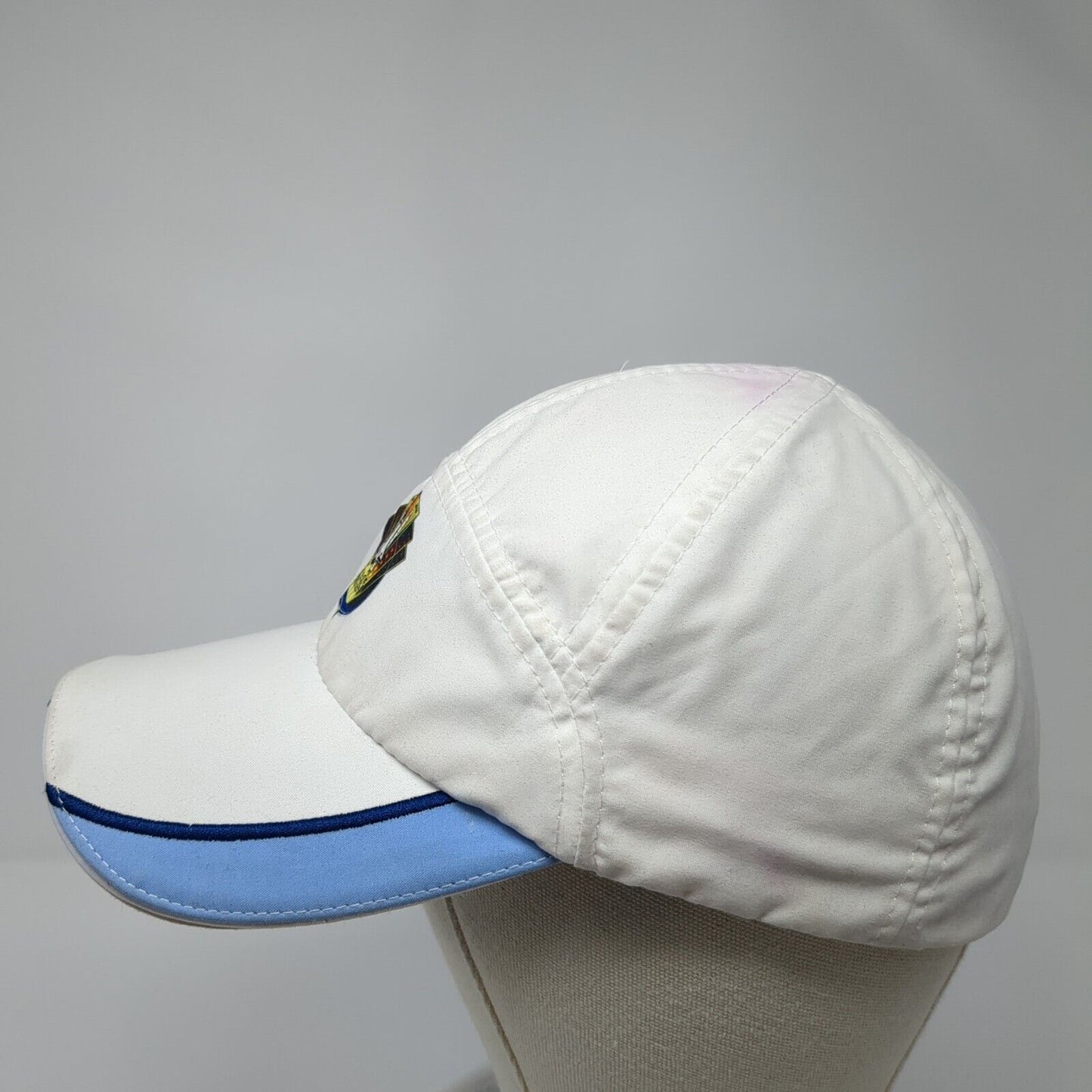 Space Shuttle Program NASA Fitted Hat White One Size Solid Stretch