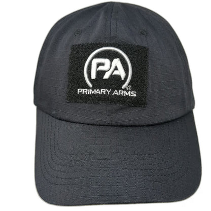 Primary Arms Baseball Cap Black One Size Patch Embroidered Strapback Hat