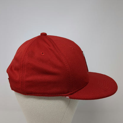 OC Sports Los Angeles Angels MLB Baseball Cap Red Youth Strapback Hat Embroidery