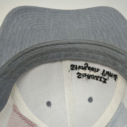 Richardson Trucker Hat Gray One Size USA Flag Stars Schwartz Sturgeon Pond