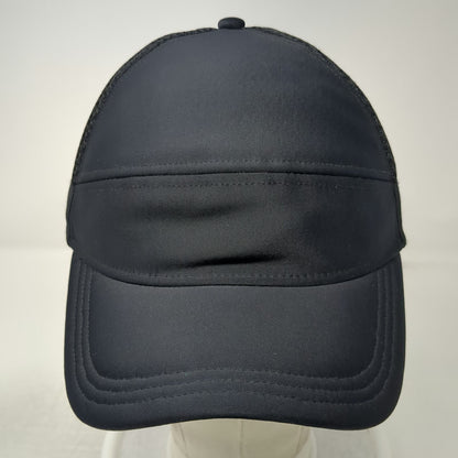 Lululemon Trucker Hat Black OSFM Snapback Mesh Back Running Athletic Training