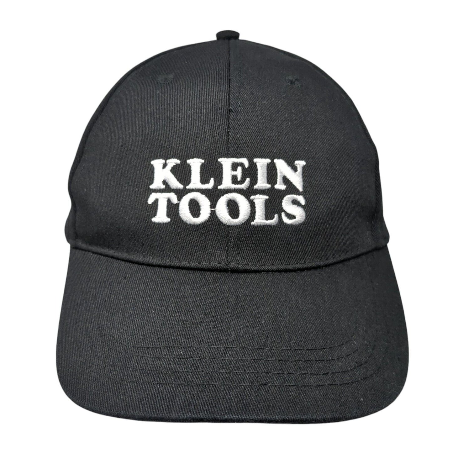 Klein Tools Lowe's Pro Strapback Hat Black One Size Adjustable Embroidered