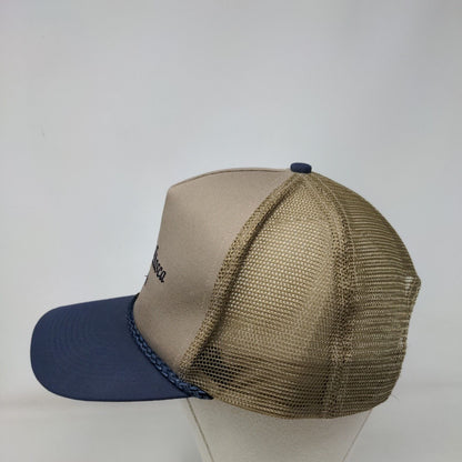 Winnebago-Itasca Travelers Snapback Rope Trucker Hat Multi One Size Mesh Back