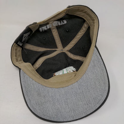 Sator Grove Snapback Hat Gray OSFM Embroidered Pacific Headwear