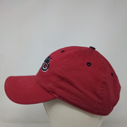 Players Club Slideback Hat One Size Red Embroidered Classic Cut Ahead Vintage