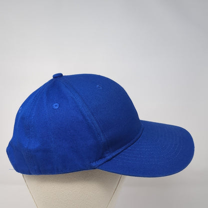 JST Snapback Hat Blue One Size Adjustable Embroidered 6 Panel Port Authority