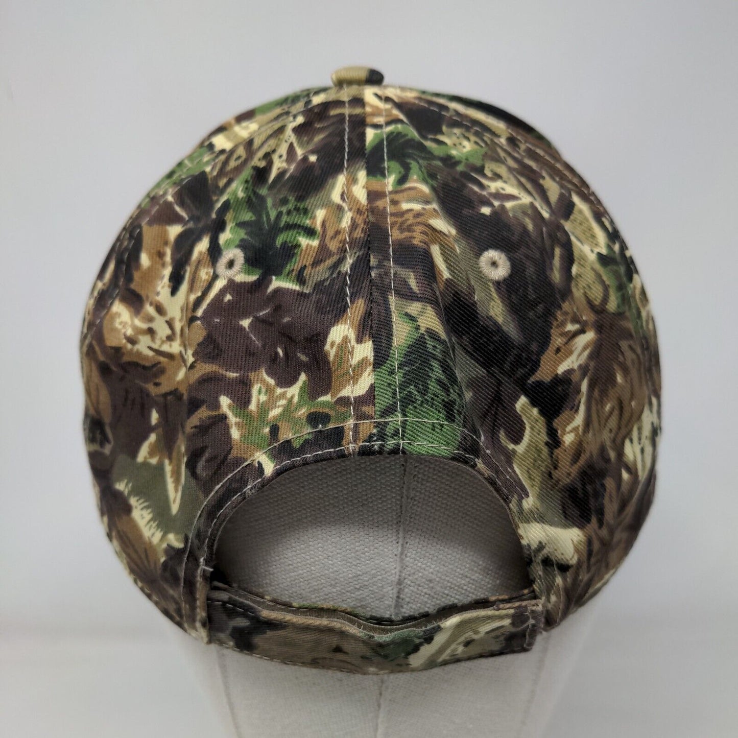 Carroll Fulmer Logistics Strapback Hat Camo OSFM Embroidered Otto