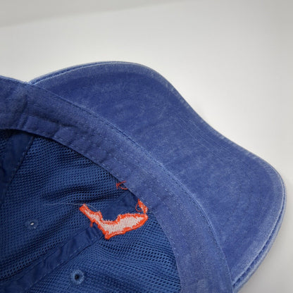 Gville Florida Slideback Baseball Cap Blue OS Adjustable Embroidered Adams
