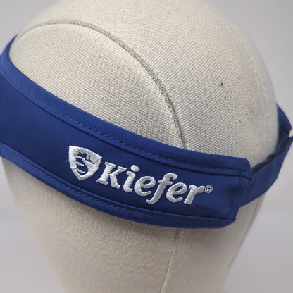 Guard Kiefer Strapback Visor Hat Blue One Size Adjustable Embroidered