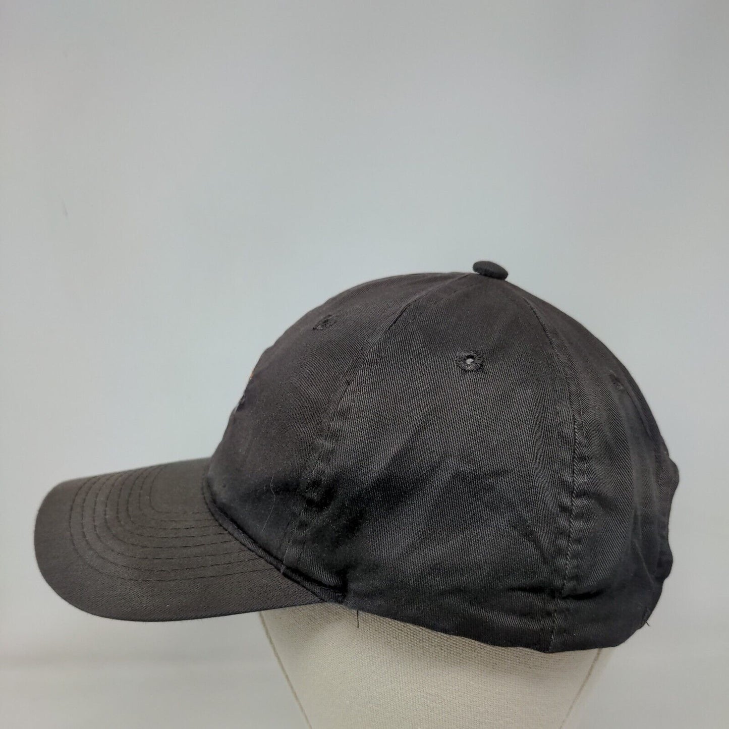 American Flag Slideback Hat Black OSFM Embroidered Adjustable Otto