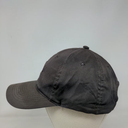 American Flag Slideback Hat Black OSFM Embroidered Adjustable Otto