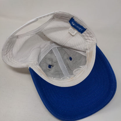 4Ocean Snapback Mesh Back Trucker Hat Blue One Size Colorblock