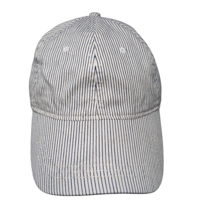 Bass Slideback Hat Multicolor One Size Adjustable Pinstripe 6 Panel