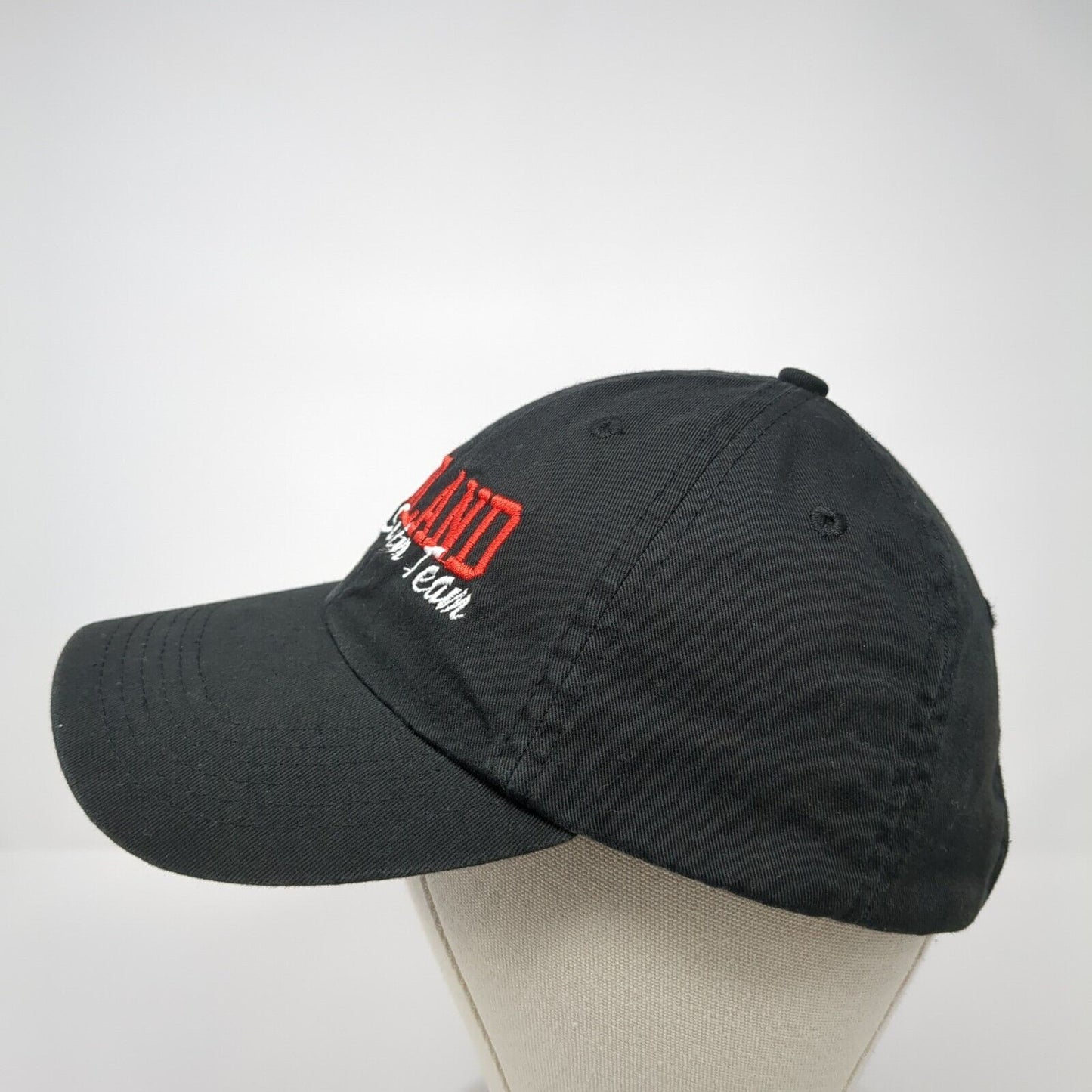 Highland Splash Swim Team Slideback Hat Black One Size Embroidered