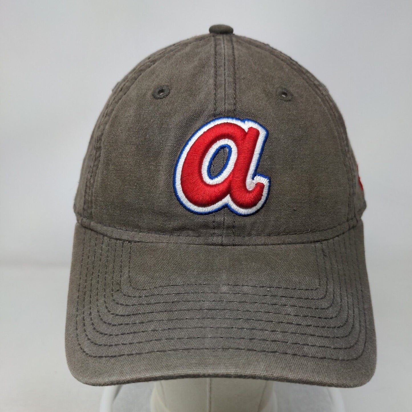 Atlanta Braves New Era 9Forty Cooperstown Collection Slideback Hat Brown MLB