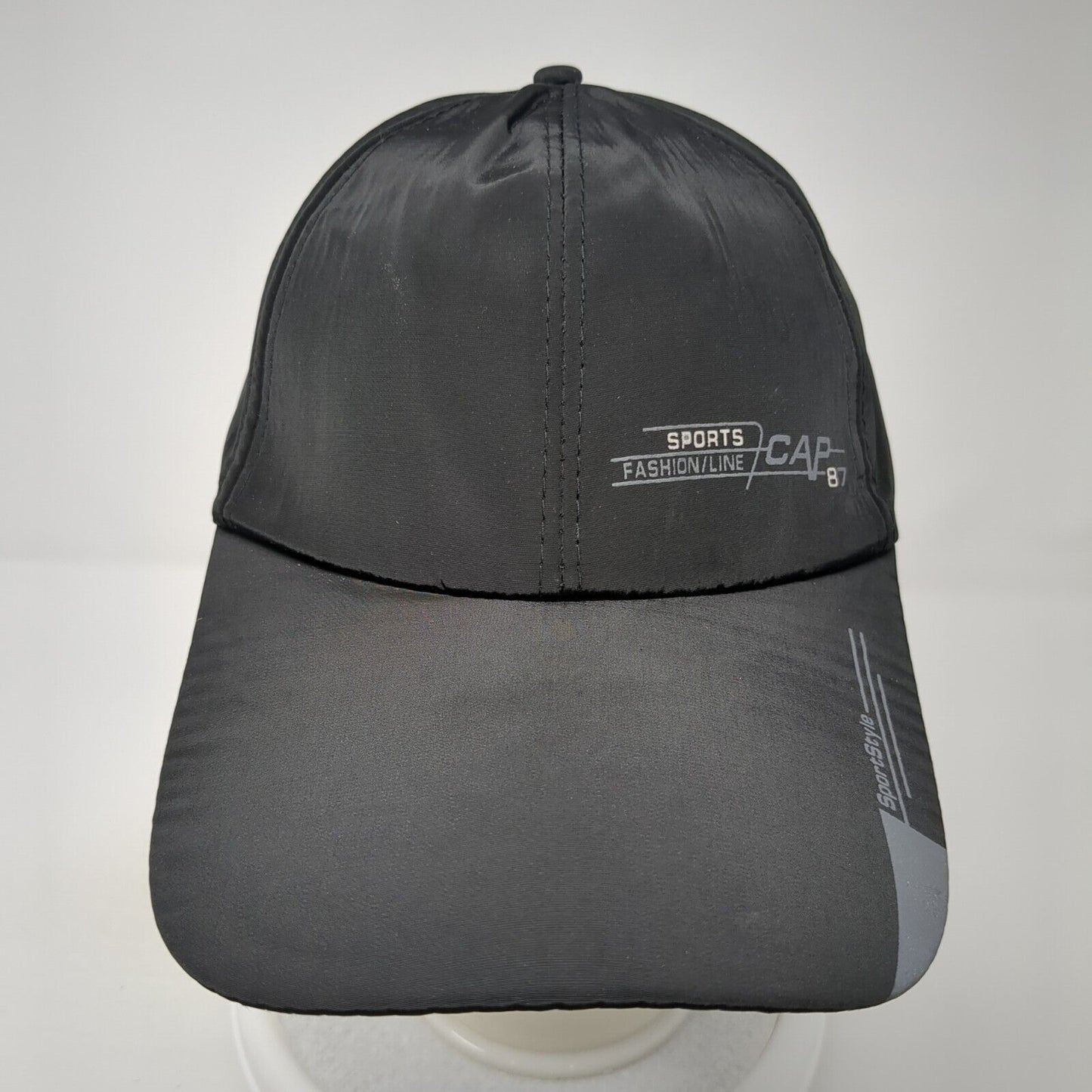 Sports Cap 87 Fashion Line Slideback Baseball Cap Black One Size Adjustable