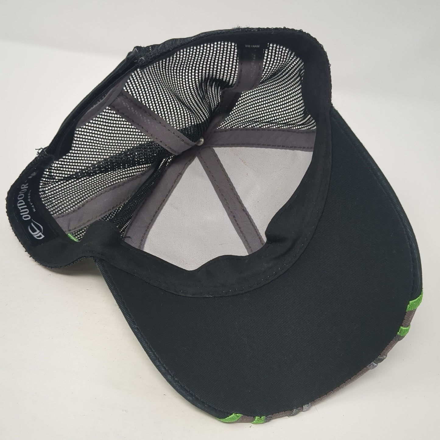 Triple C Agency Strapback Trucker Hat Multicolor One Size Mesh Back