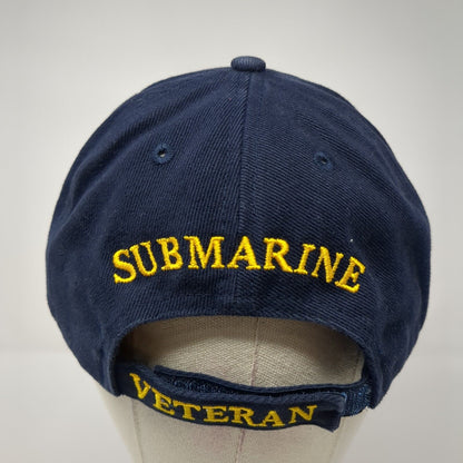 The Best Marine Is A Submarine Strapback Hat Blue One Size Veteran