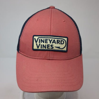 Vineyard Vines Strapback Trucker Hat Multicolor One Size Mesh Back