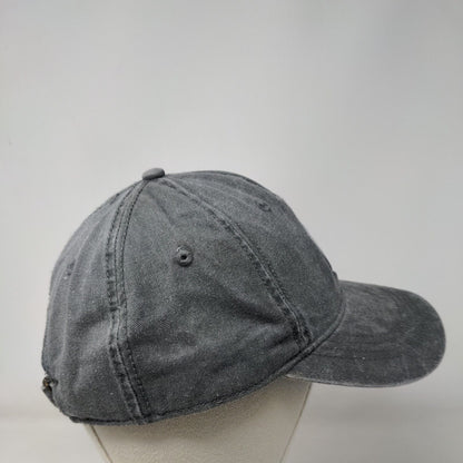 California Slideback Hat Gray OSFM Adjustable Embroidered 6 Panel Home Free