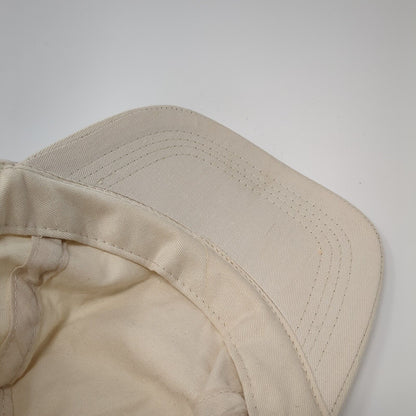 Envision Studio Strapback Hat Tan One Size Adjustable Vented Holes Blank