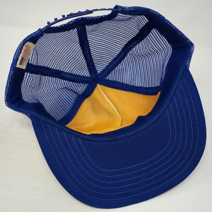 The Winner Trucker Hat Blue Vintage US-Home America Calls Us Home Snapback Mesh