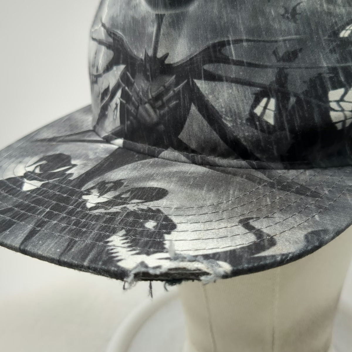 Disney 5 Panel Gray One Size Jack Skellington Nightmare Before Christmas Hat