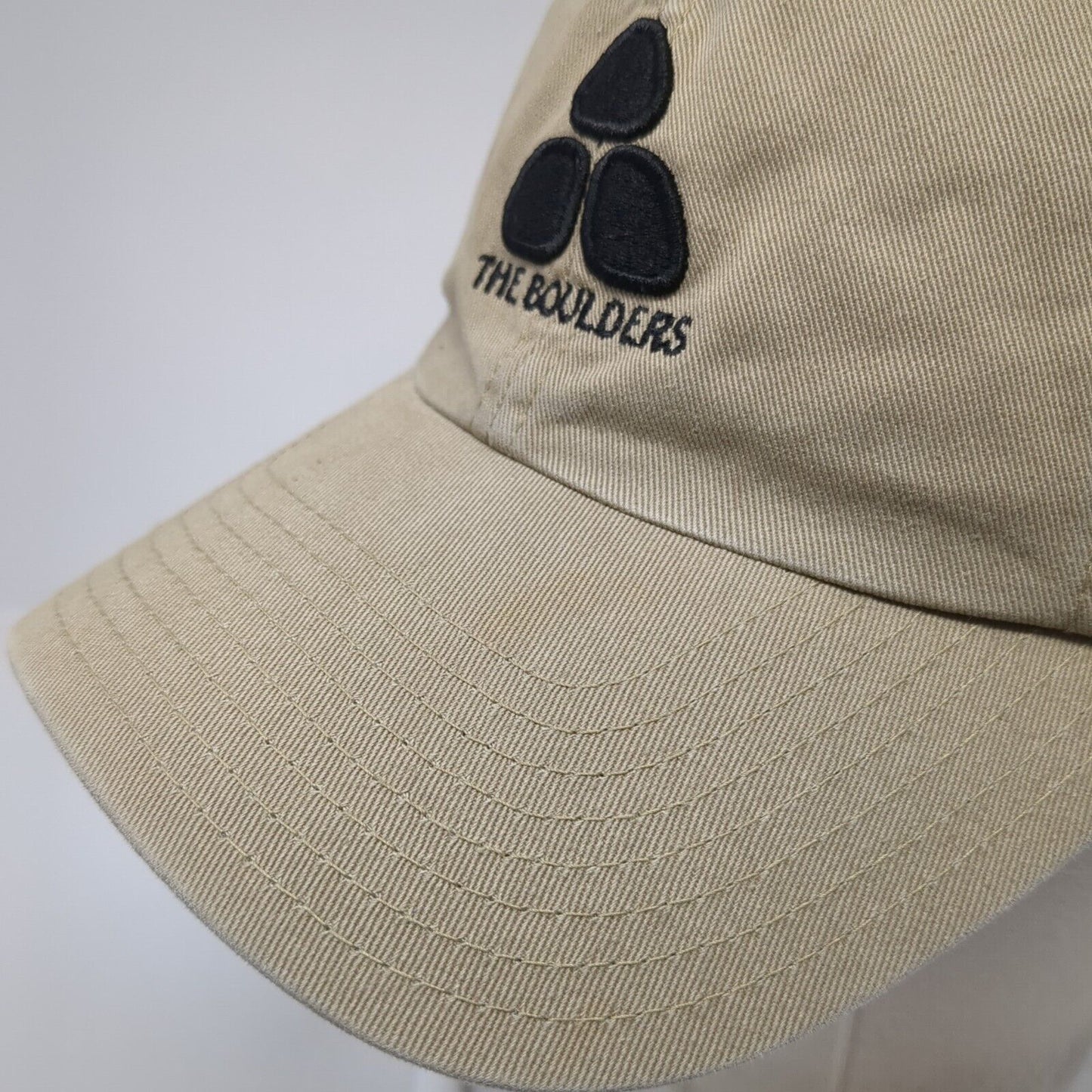 The Boulders Slideback Hat Brown One Size Adjustable American Needle
