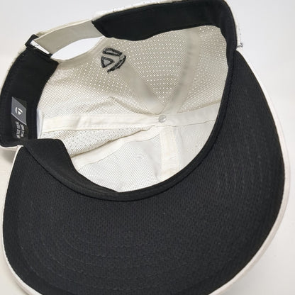 TaylorMade White Baseball Cap One Size Stealth TP5 Perforated Slideback Hat