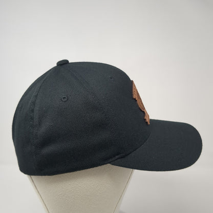 Idaho Milk Products Fitted Hat Black Medium Flexfit Branded Bills