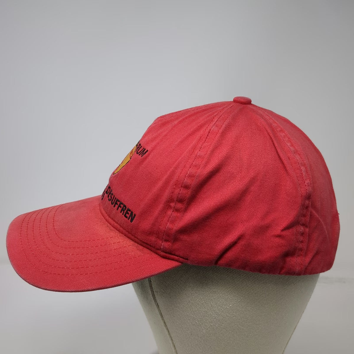 Mount Gay Rum Baseball Cap Red One Size Trophee Bailli de Suffren 2009 Green Hat