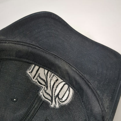 Black One Size Baseball Cap Hat 1776 Gadsden Snake Made in USA Strapback