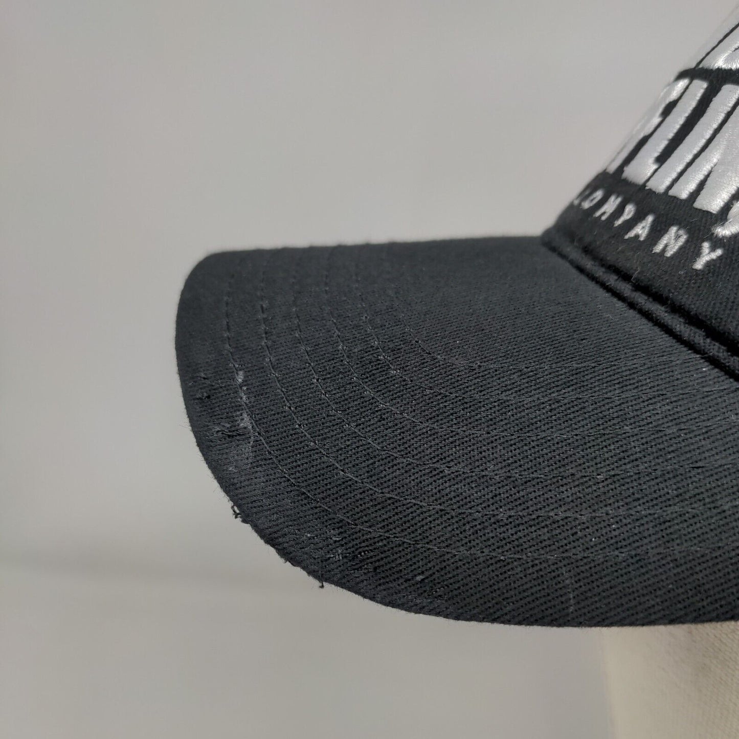 Dunder Mifflin Paper Company Strapback Hat Black One Size Embroidered