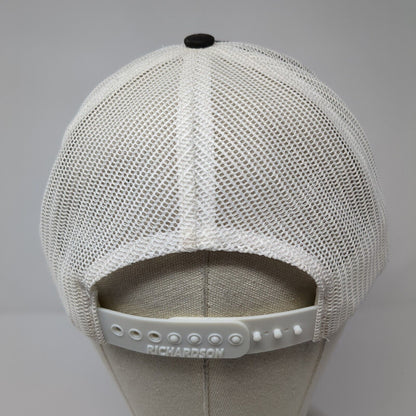 Rush Rugby Snapback Mesh Back Trucker Hat Black One Size Richardson