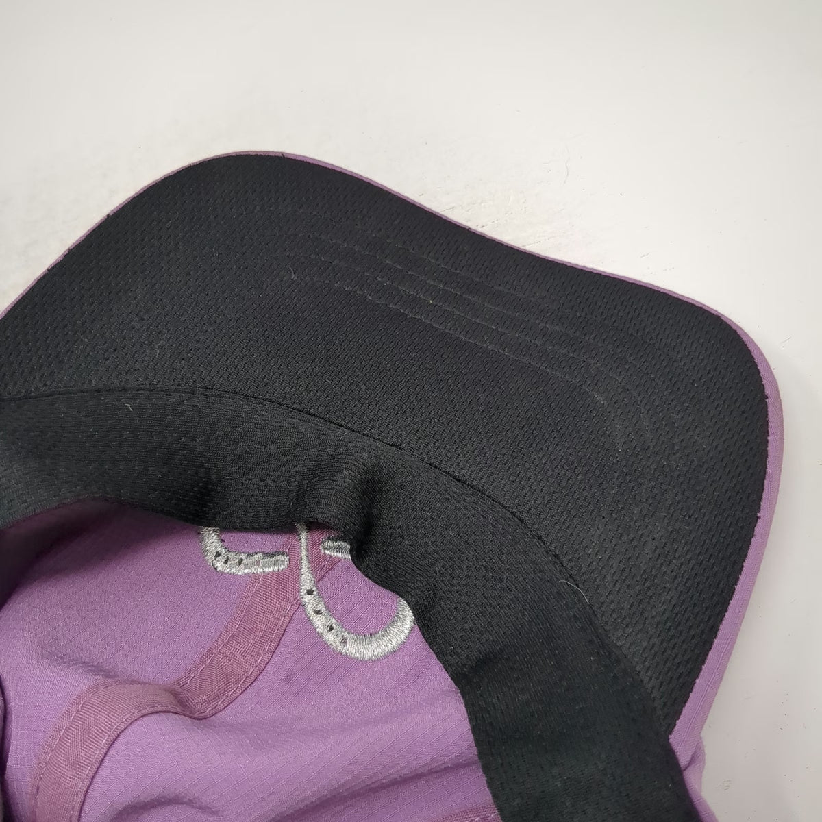 Dover Saddlery Purple Baseball Cap One Size Embroidered Infinity Strapback Hat