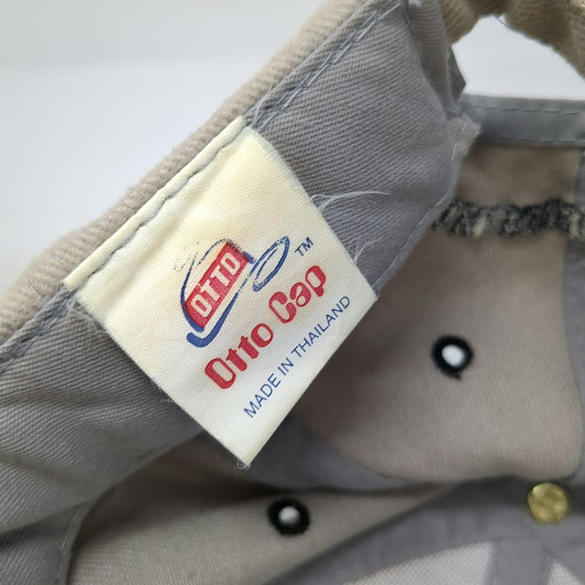 Otto Cap Baseball Cap Beige Black One Size HydroSof Industrial Water Equipment