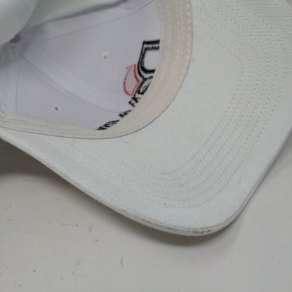 Dawn Snapback Hat White One Size Embroidered Adjustable Cap America